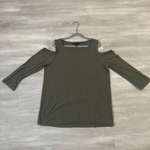 Banana Republic cold shoulder top
